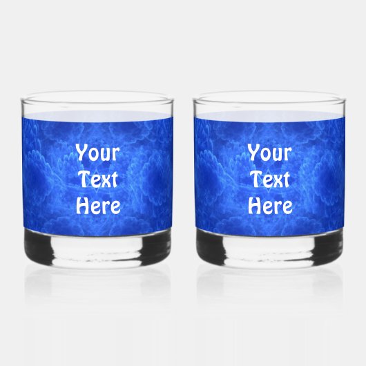 Dove - Shalom Fractal Whiskyglas (Rückseite)