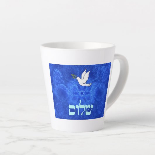 Dove - Shalom Milchtasse (Rechte Ecke)