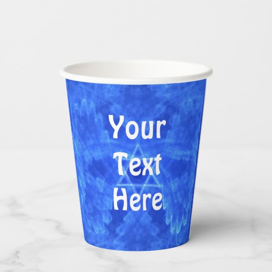 Dove - Shalom Pappbecher (Rückseite)