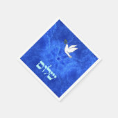 Dove - Shalom Serviette (Ecke)