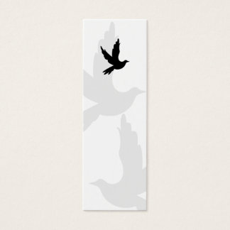 Dove Silhouette Lesezeichen