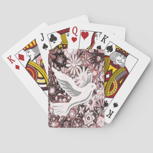 Dove Spielkarten-Deck Spielkarten (Rückseite)