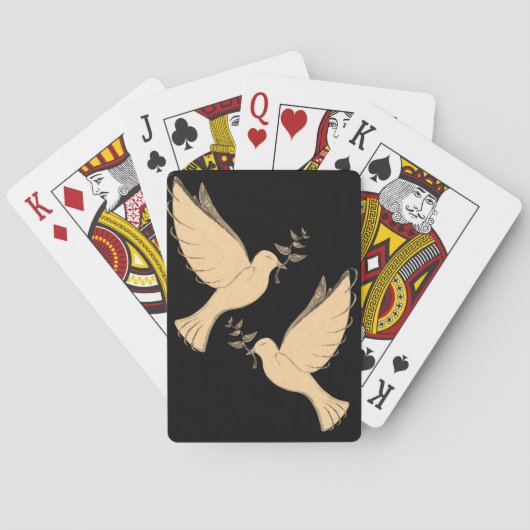 Dove Spielkarten-Deck Spielkarten (Rückseite)
