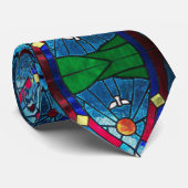Dove Stainglass Neck Tie Krawatte (Gerollt)