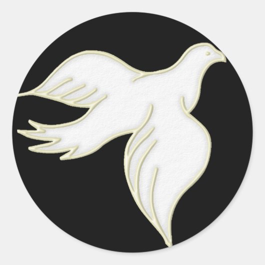 Dove Sticker (Vorderseite)