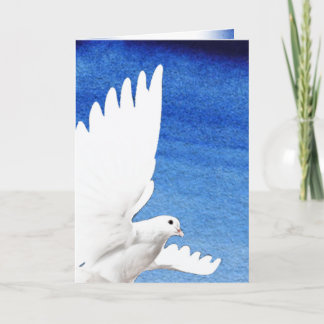 Dove Watercolor Dankeskarte