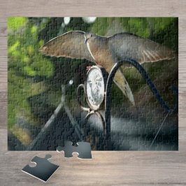 Dove Wings Spread Birdfeeder Fotografic Bird Puzzle
