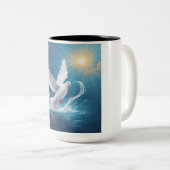 Dove Zweifarbige Tasse (VorderseiteRechts)