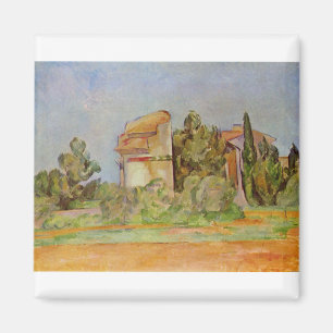 Dovecote at Montbriant - Paul Cezanne - c1888 Magnet