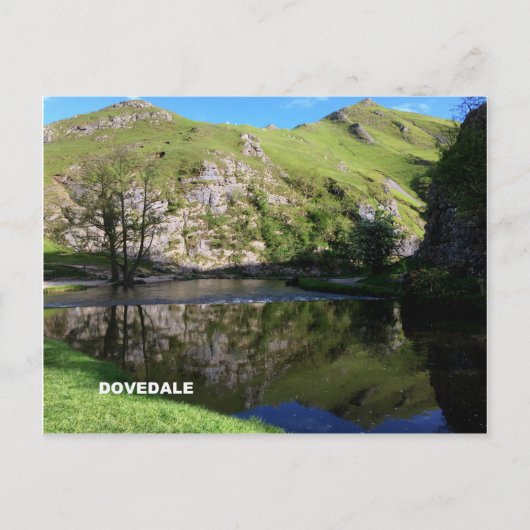 Dovedale Postkarte (Vorderseite)