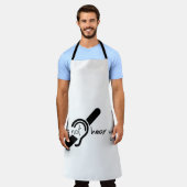 Doven, slechthorend, doofheid, gehoorverlies teken schürze (Getragen)