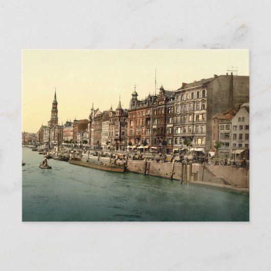 Dovenfleeth, Hamburg, Deutschland Postkarte (Vorderseite)