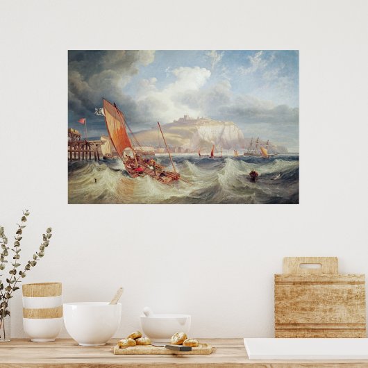 Dover, 1857 poster (Küche)