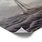 Dover Cliffs Poster (Ecke)