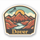 Dover, Delaware Aufkleber (Vorderseite)