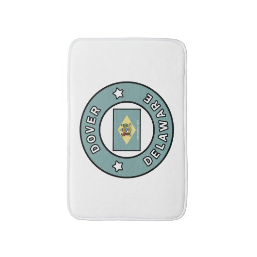 Dover Delaware Badematte (Vorderseite Vertikal)