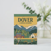 Dover, Delaware Delaware Postkarte (Stehend Vorderseite)