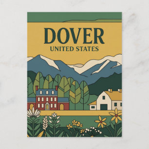 Dover, Delaware Delaware Postkarte