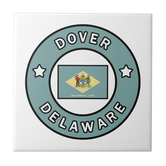 Dover Delaware Fliese (Vorderseite)