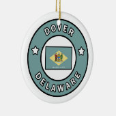 Dover Delaware Keramik Ornament (Rechts)