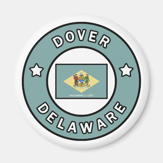 Dover Delaware Magnet (Vorne)