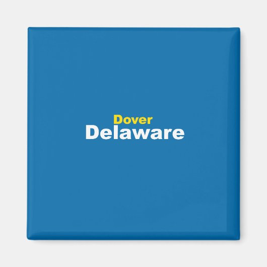 Dover, Delaware Magnet (Vorne)