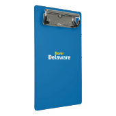 Dover, Delaware Mini-Zwischenablage Mini Klemmbrett (Schrägansicht)