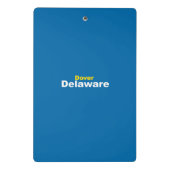 Dover, Delaware Mini-Zwischenablage Mini Klemmbrett (Rückseite)