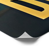 Dover Delaware Reise-Geschenk Poster (Ecke)