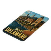Dover Delaware Reisegeschenk Magnet (Linke Seite)