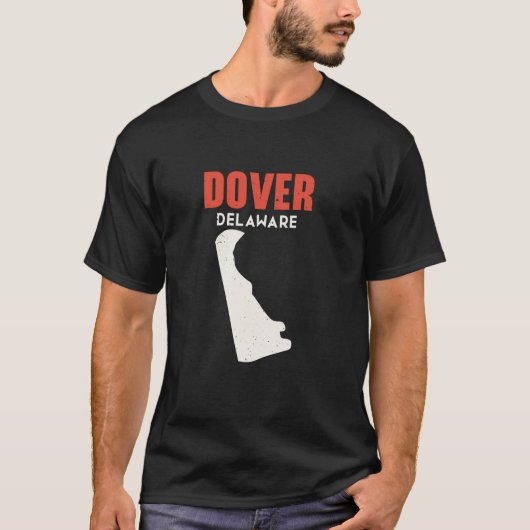 Dover Delaware USA Staat America Travel Delawarean T-Shirt (Vorderseite)