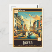 Dover, Delaware | VINTAG Postkarte (Vorne/Hinten)