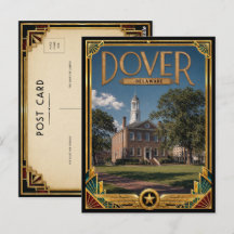 Dover Delaware Vintage Art Deco Golden Age
