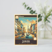 Dover, Delaware | Vintage Postkarte (Stehend Vorderseite)