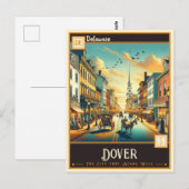 Dover, Delaware | Vintage Postkarte (Vorne/Hinten)