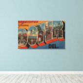 Dover, DelawareLarge Letter ScenesDover, DE Leinwanddruck (Insitu (Holzboden))