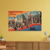 Dover, DelawareLarge Letter ScenesDover, DE Leinwanddruck (Insitu (Wohnzimmer))