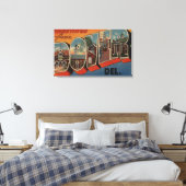 Dover, DelawareLarge Letter ScenesDover, DE Leinwanddruck (Insitu (Schlafzimmer))