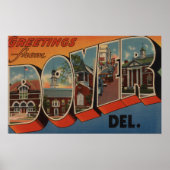Dover, DelawareLarge Letter ScenesDover, DE Poster (Vorne)