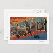 Dover, DelawareLarge Letter ScenesDover, DE Postkarte (Vorne/Hinten)
