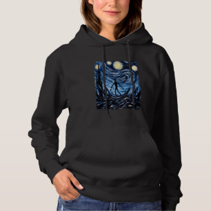Dover Demon Cryptid Cryptozoology Starry Night Pai Hoodie