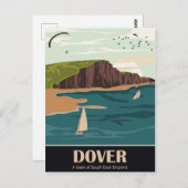 Dover, ein Gedicht von Südostengland Postkarte (Vorne/Hinten)