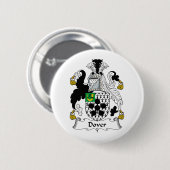 Dover-Familienwappen Button (Vorne & Hinten)