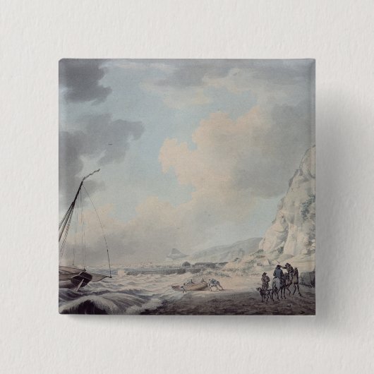 Dover-Klippen Button (Vorderseite)