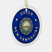 Dover New Hampshire Keramik Ornament (Rechts)