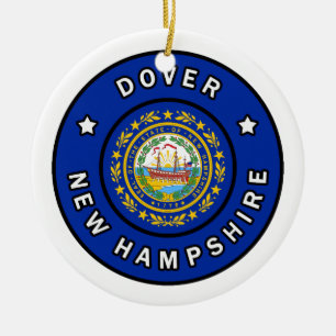 Dover, New Hampshire Keramik Ornament