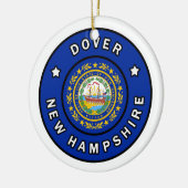 Dover New Hampshire Keramik Ornament (Links)