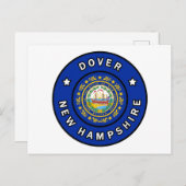 Dover New Hampshire Postkarte (Vorne/Hinten)