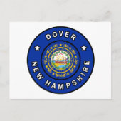 Dover New Hampshire Postkarte (Vorderseite)