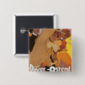 Dover-Ostend-Linie Button (Vorne & Hinten)